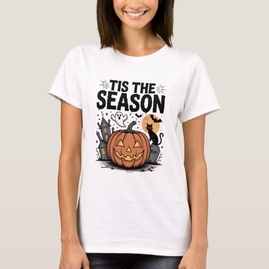 Tis the Season Halloween T-Shirt (Vorderseite)