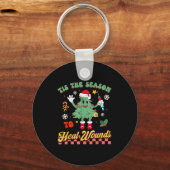 Tis The Season Heal Wound Care Nurse Christmas Ost Schlüsselanhänger (Vorderseite)