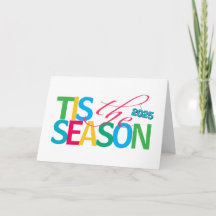 Tis the Season Holiday Greeting Card