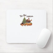 Tis The Season Holiday Mashup Mousepad (Mit Mouse)