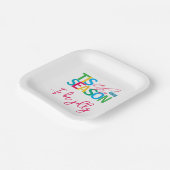 Tis the Season Holiday Paper Plates Pappteller (Gewinkelt)