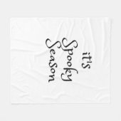 Tis The Season - Its Spooky Season Fleecedecke (Vorderseite (Horizontal))