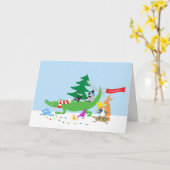 Tis the Season Karte (Gelbe Blume)