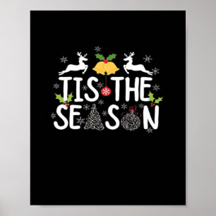 Tis The Season Klassisch Minimal Sauber Poster