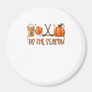 Tis The Season Kürbis-Latte Herbstlaub Thanksgivin Magnet