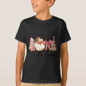 Tis The Season Leopard Tree Santa Christmas Coquet T-Shirt (Vorderseite)