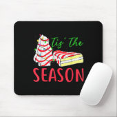 Tis The Season Little-debbie Christmas Tree Cake H Mousepad (Mit Mouse)