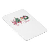 Tis The Season Merry Christmas Cute Xmas Coffee Ch Magnet (Rechte Seite)