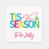 Tis the Season Napkins Serviette (Vorderseite)