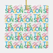 Tis the Season 'Photo' Ornament (Rückseite)