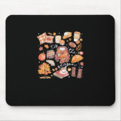 Tis The Season Pumpkin Autumn Fall Yall Leaves Tha Mousepad (Vorne)