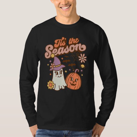Tis The Season Pumpkin  Spice Fall Autumn Hallowee T-Shirt (Vorderseite)