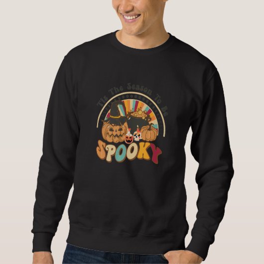 Tis The Season Pumpkin Spice  Fall Vibes Autumn Re Sweatshirt (Vorderseite)