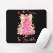 Tis The Season Sparkle Christmas Tree Xmas Women G Mousepad (Mit Mouse)