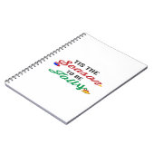 Tis The Season To Be Careful Classic Stickers Notizblock (Linke Seite)