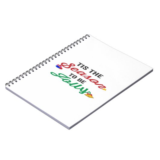 Tis The Season To Be Careful Classic Stickers Notizblock (Linke Seite)