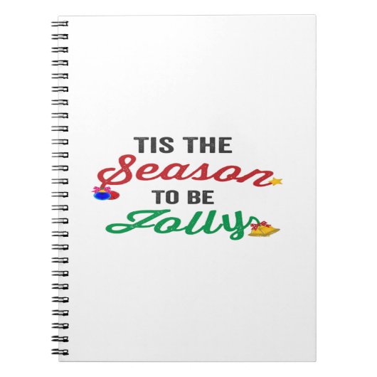 Tis The Season To Be Careful Classic Stickers Notizblock (Vorderseite)