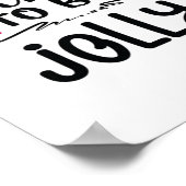 Tis The Season To Be Careful New Year Celebration Poster (Ecke)