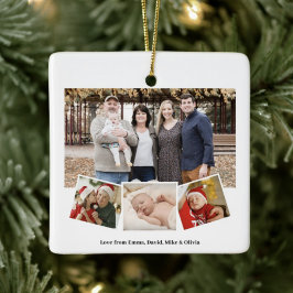 Tis The Season to be jolly elegant Script 4 Foto Keramikornament