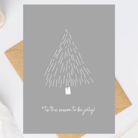 Tis the Season to be Jolly Holiday Card Karte