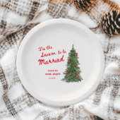 Tis the Season to be Married Holiday Bridal Shower Pappteller
