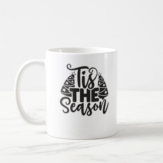 Tis The Season To Be New Year Celebration Funny Tr Kaffeetasse (Links)