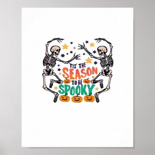 Tis The Season To Be Spooky Poster (Vorne)