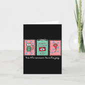 Tis The Season To Echo Joy Christmas Stamp Ultraso Karte (Vorderseite)