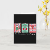 Tis The Season To Echo Joy Christmas Stamp Ultraso Karte (Gelbe Blume)