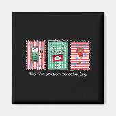 Tis The Season To Echo Joy Christmas Stamp Ultraso Magnet (Vorne)