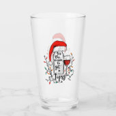'Tis The Season to Get Tipsy  Glas (Rückseite)