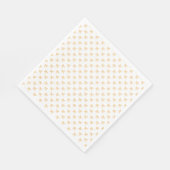 Tis' The Season To Sparkle Christmas Bow Gold Serviette (Ecke)