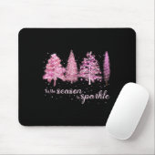 Tis The Season To Sparkle Christmas Tree Xmas Wome Mousepad (Mit Mouse)