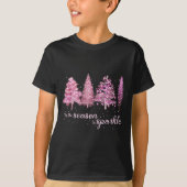 Tis The Season To Sparkle Christmas Tree Xmas Wome T-Shirt (Vorderseite)