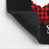 Tis The Season To Sparkle Cute Santa Christmas Mousepad (Ecke)