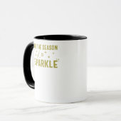 Tis The Season To Sparkle - Funny Sparkling Wine H Tasse (Vorderseite Links)