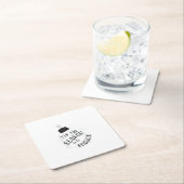 Tis The Season To Sparkle Holiday Cute Fun Rechteckiger Pappuntersetzer (Vor Ort)