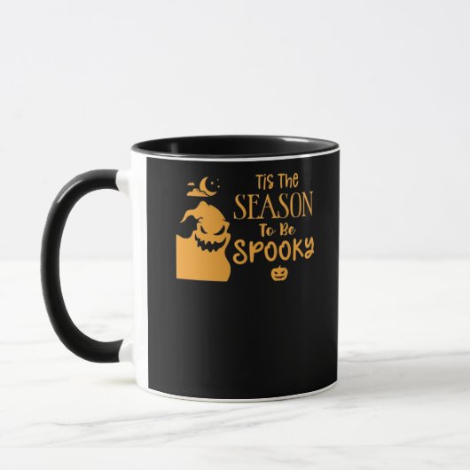 Tis The Season To Spooky Halloween Sarcastic Funny Tasse (Links)