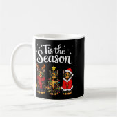 Tis The Season Tortoiseshell Cat Christmas Santa Kaffeetasse (Links)
