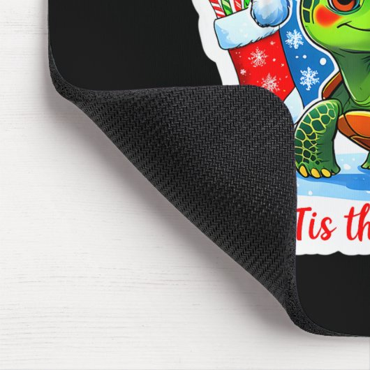 Tis The Season Turtle Pet Owner Christmas Festive Mousepad (Ecke)
