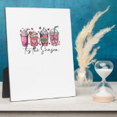 Tis The Season Valentines Day Coffee Drink Valenti Fotoplatte (Seite)