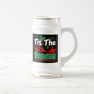 Tis The Season Weihnachtsdesign-61067 Bierglas