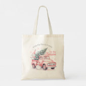 Tis the Season Weihnachtstasche Tragetasche (Rückseite)