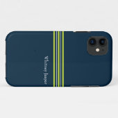 Tisbury - Marine-grünes Weiß - iPhone 5 Fall Case-Mate iPhone Hülle (Rückseite (Horizontal))