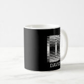 TISCH BUCHSTABE D - ALPHABET NAME D KAFFEETASSE (VorderseiteRechts)