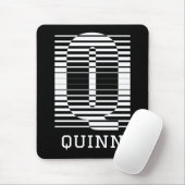 TISCH BUCHSTABE Q - ALPHABET NAME Q MOUSEPAD (Mit Mouse)