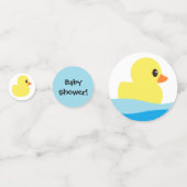 Tisch Confetti "Rubber Ducky" Konfetti (Rückseiten)