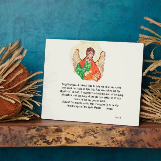 Tisch Easel & Leinwand: Archangels, Raphael Fotoplatte (Seite)