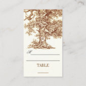 Tisch-Platzkarten - Begleitkarten mit drei (Rückseite)