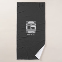 TISCH SCHREIBEN G - ALPHABET NAME G BADEHANDTUCH